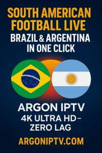 فوتبال آمریکای جنوبی با IPTV